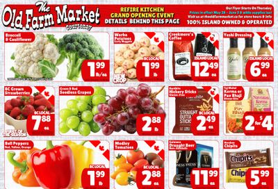 The Old Farm Market (Courtenay) Flyer May 28 to June 3