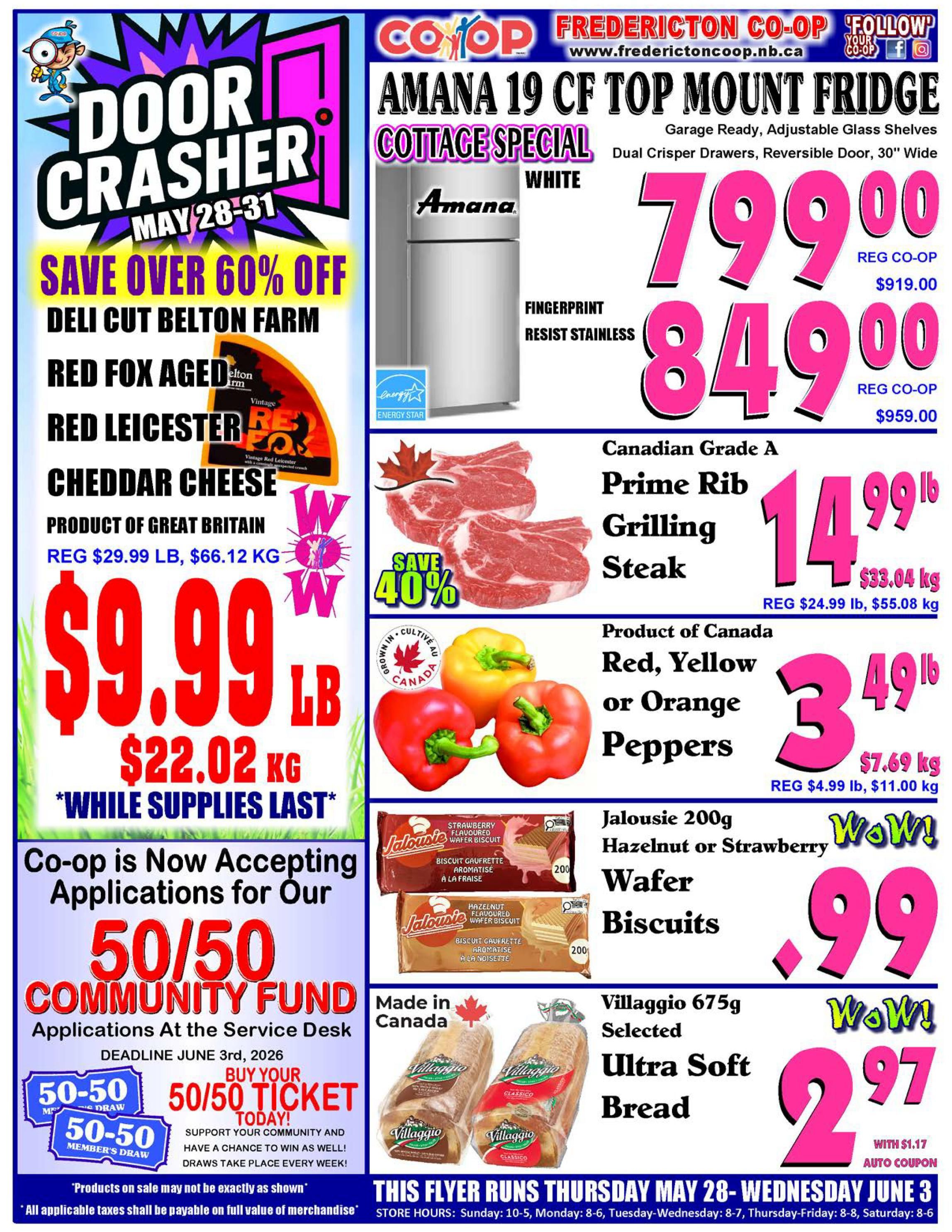 Fredericton Co-op Flyer May 28 to June 3