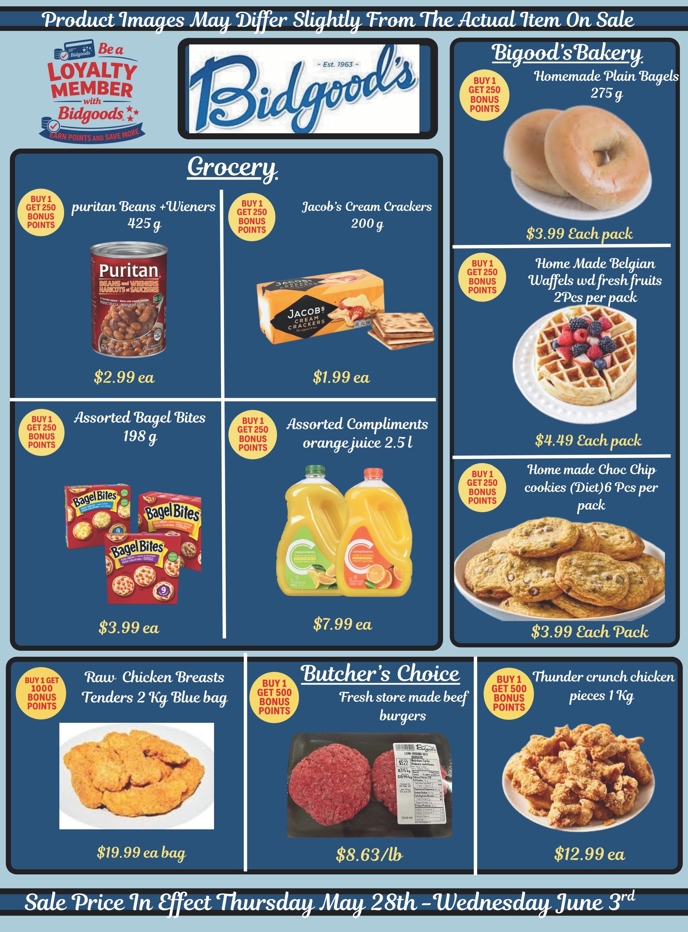 Bidgood's Flyer May 28 to June 3