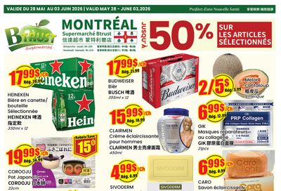 Btrust Supermarket (Montreal) Flyer May 28 to June 3