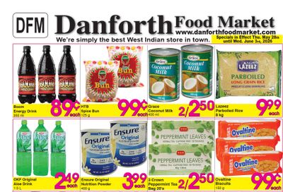 Danforth Food Market Flyer May 28 to June 3