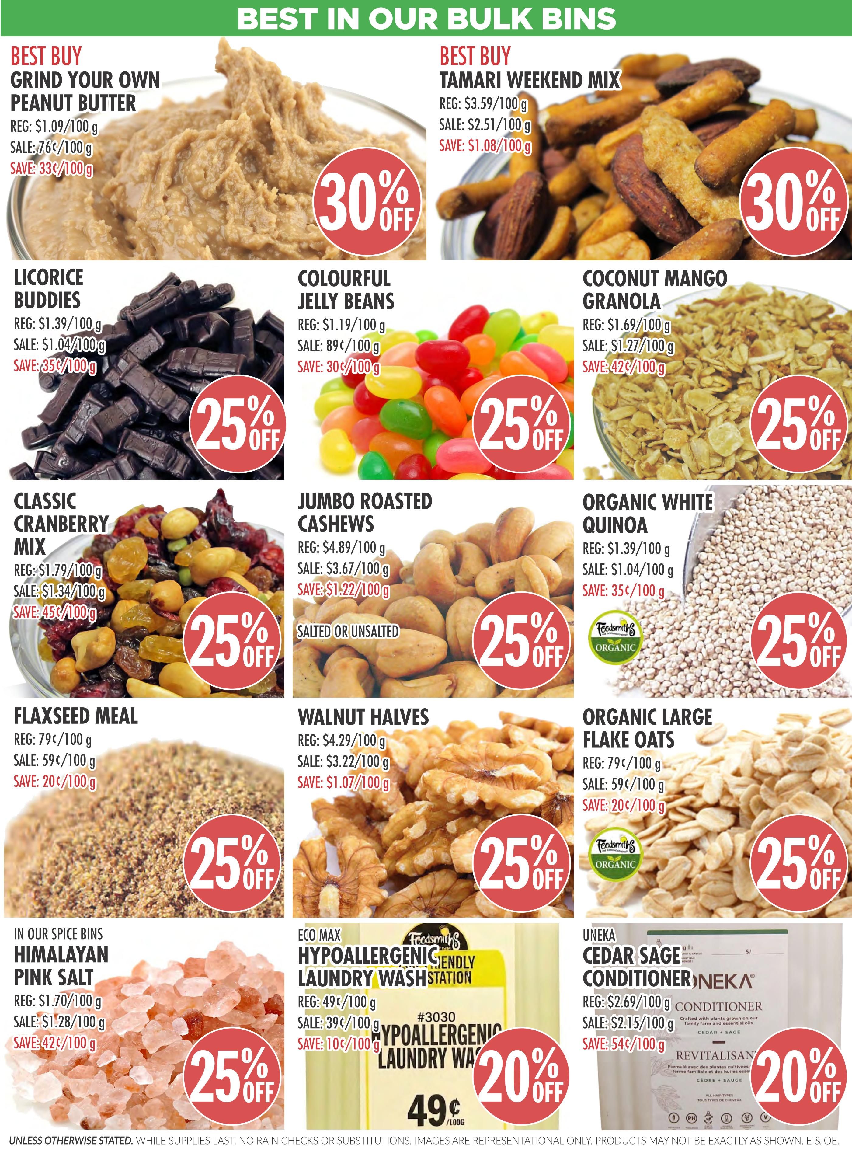 Foodsmiths Flyer May 28 to June 4
