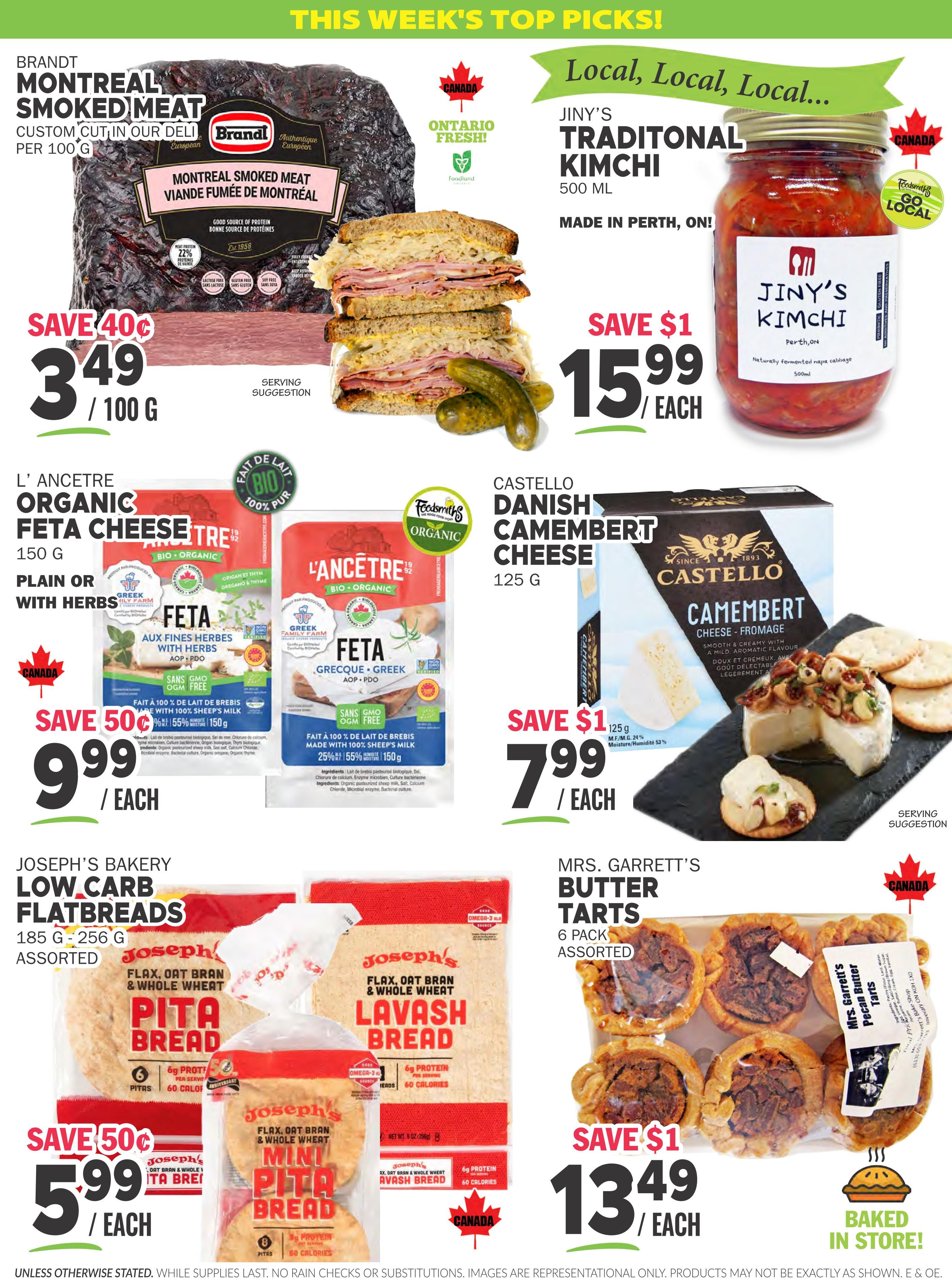 Foodsmiths Flyer May 28 to June 4