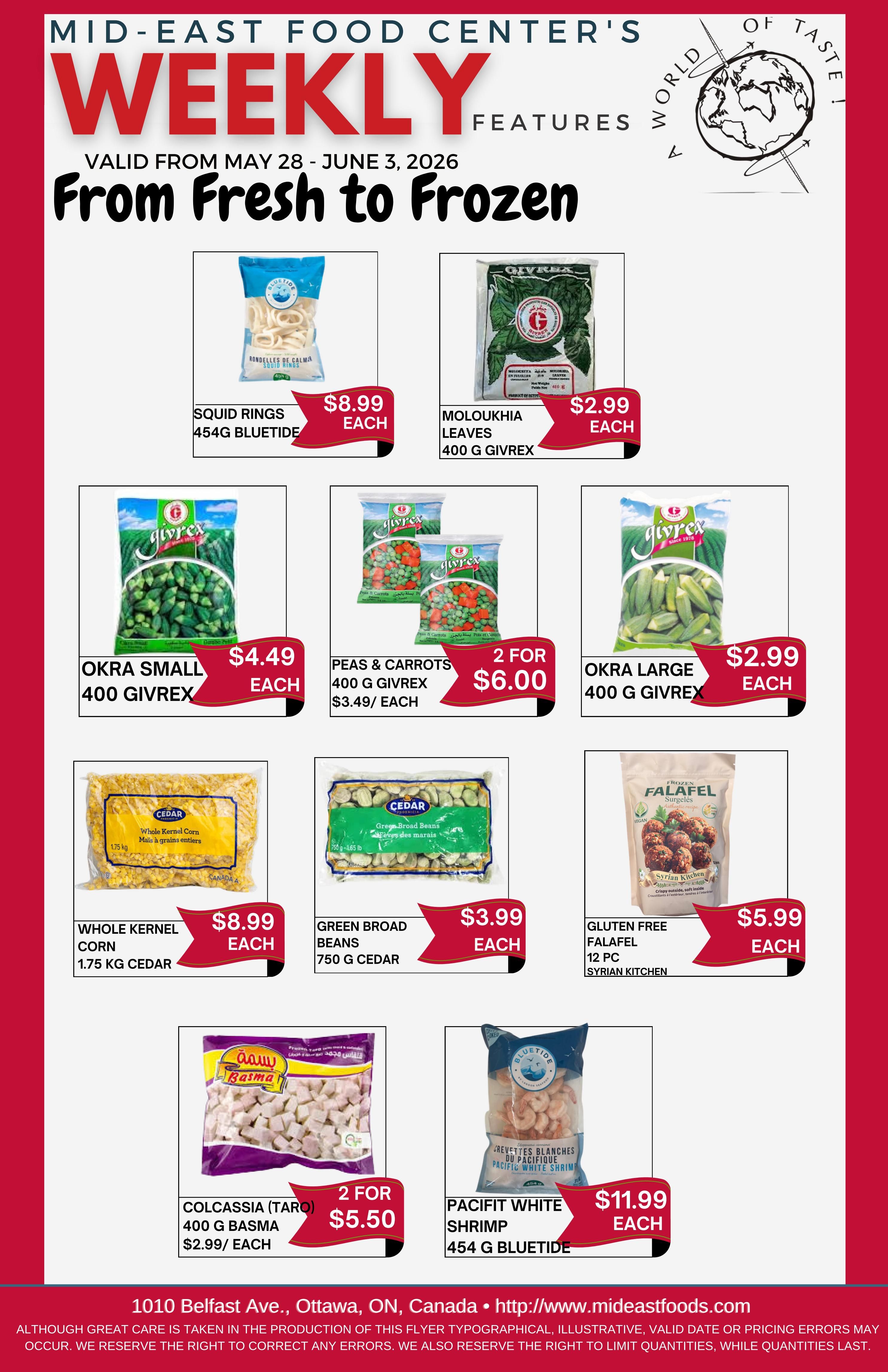 Mid-East Food Centre Flyer May 28 to June 3