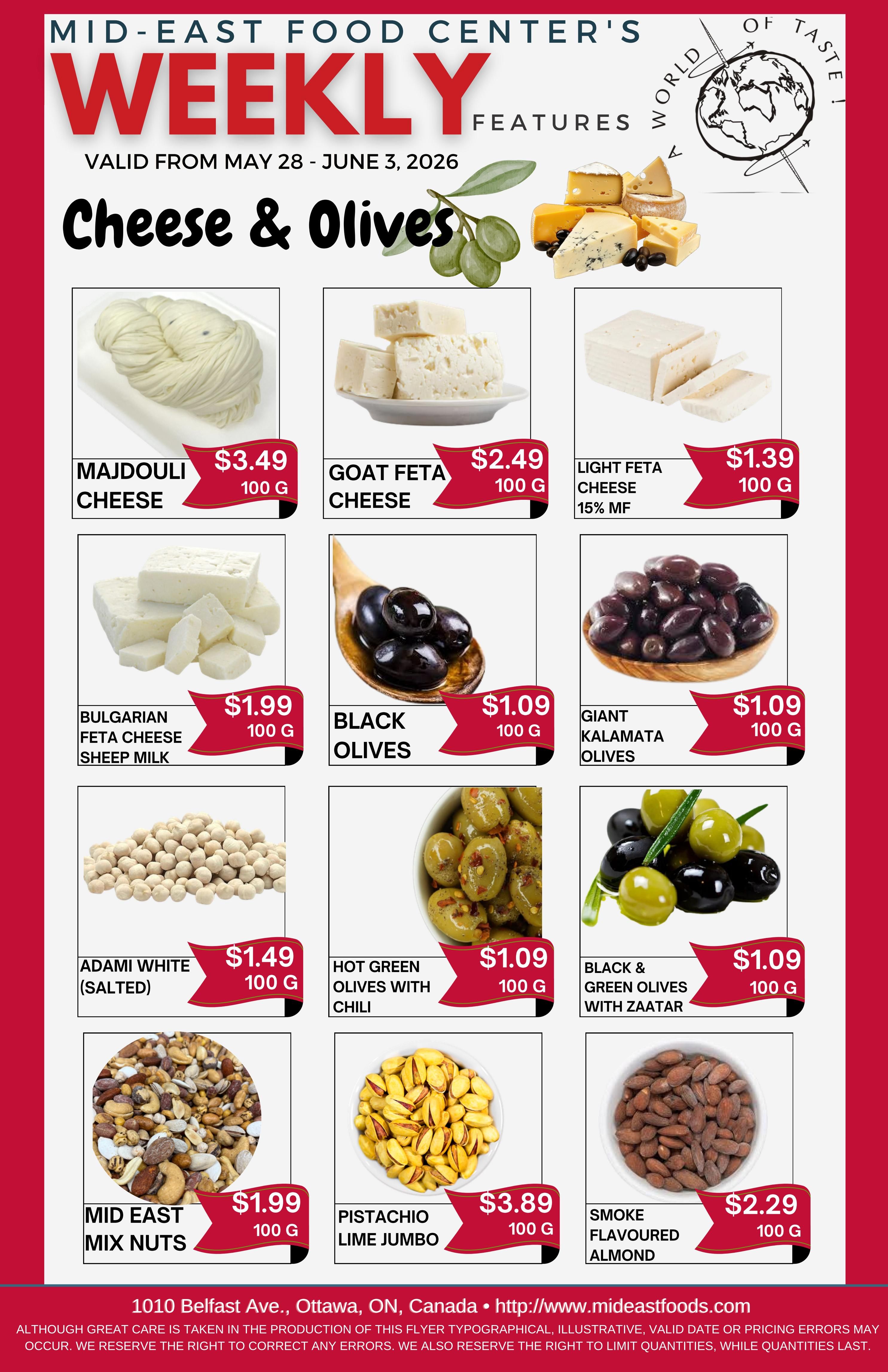 Mid-East Food Centre Flyer May 28 to June 3