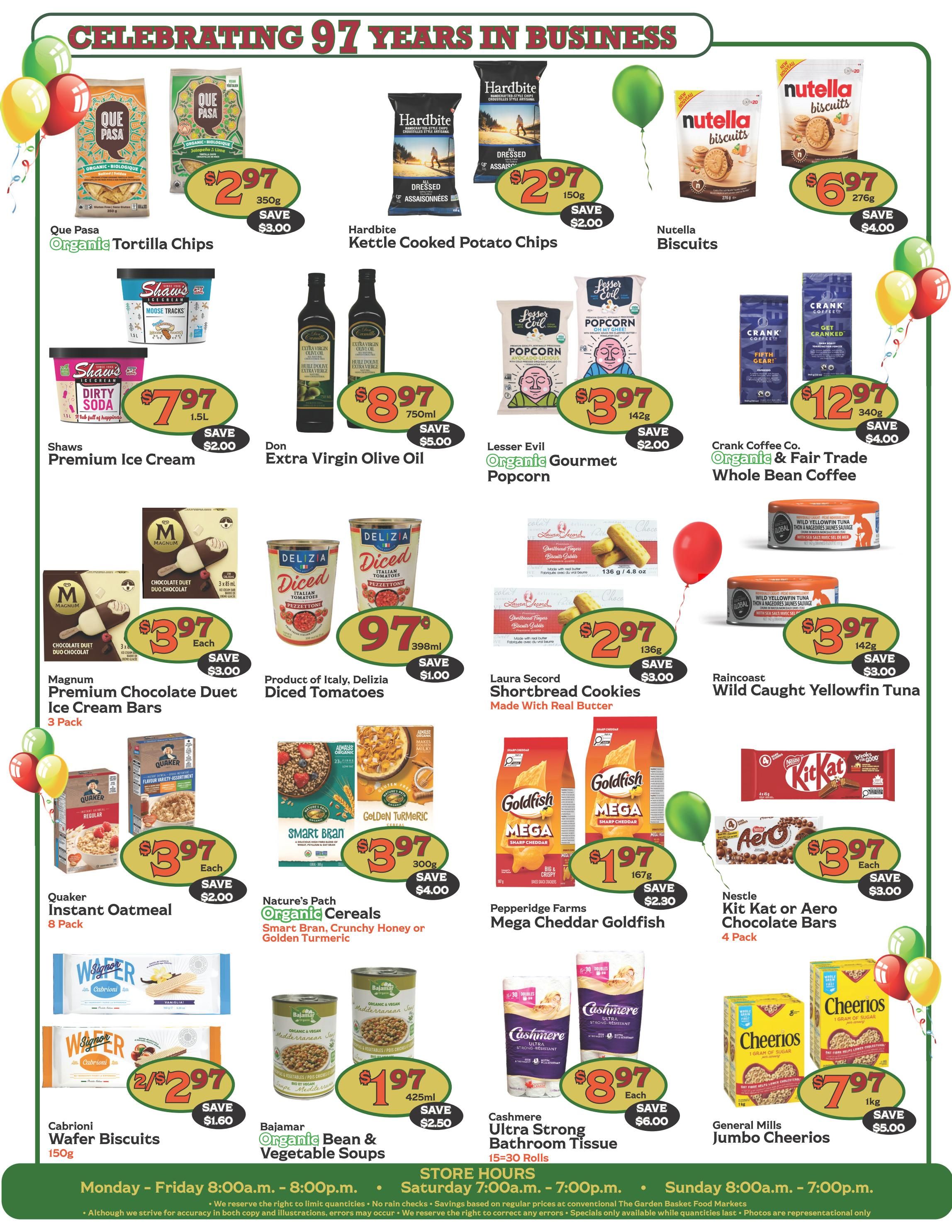 The Garden Basket Flyer May 28 to June 3