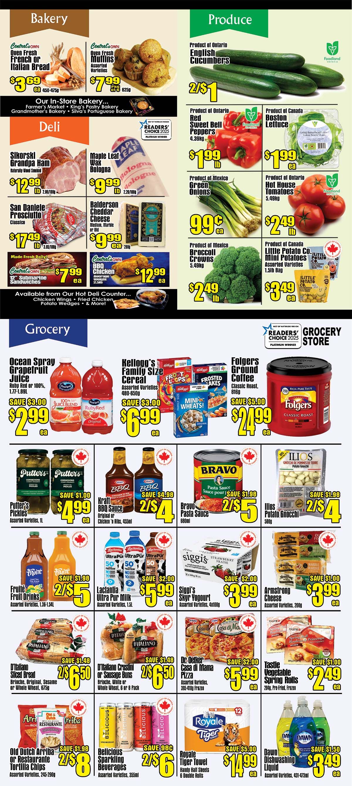 Central Fresh Market Flyer May 28 to June 4