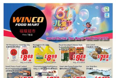 WinCo Food Mart (HWY 7) Flyer May 28 to June 3