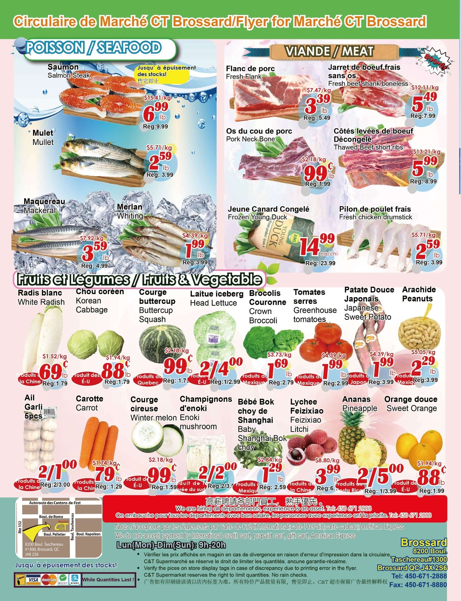 Marche C&T (Brossard) Flyer May 28 to June 3