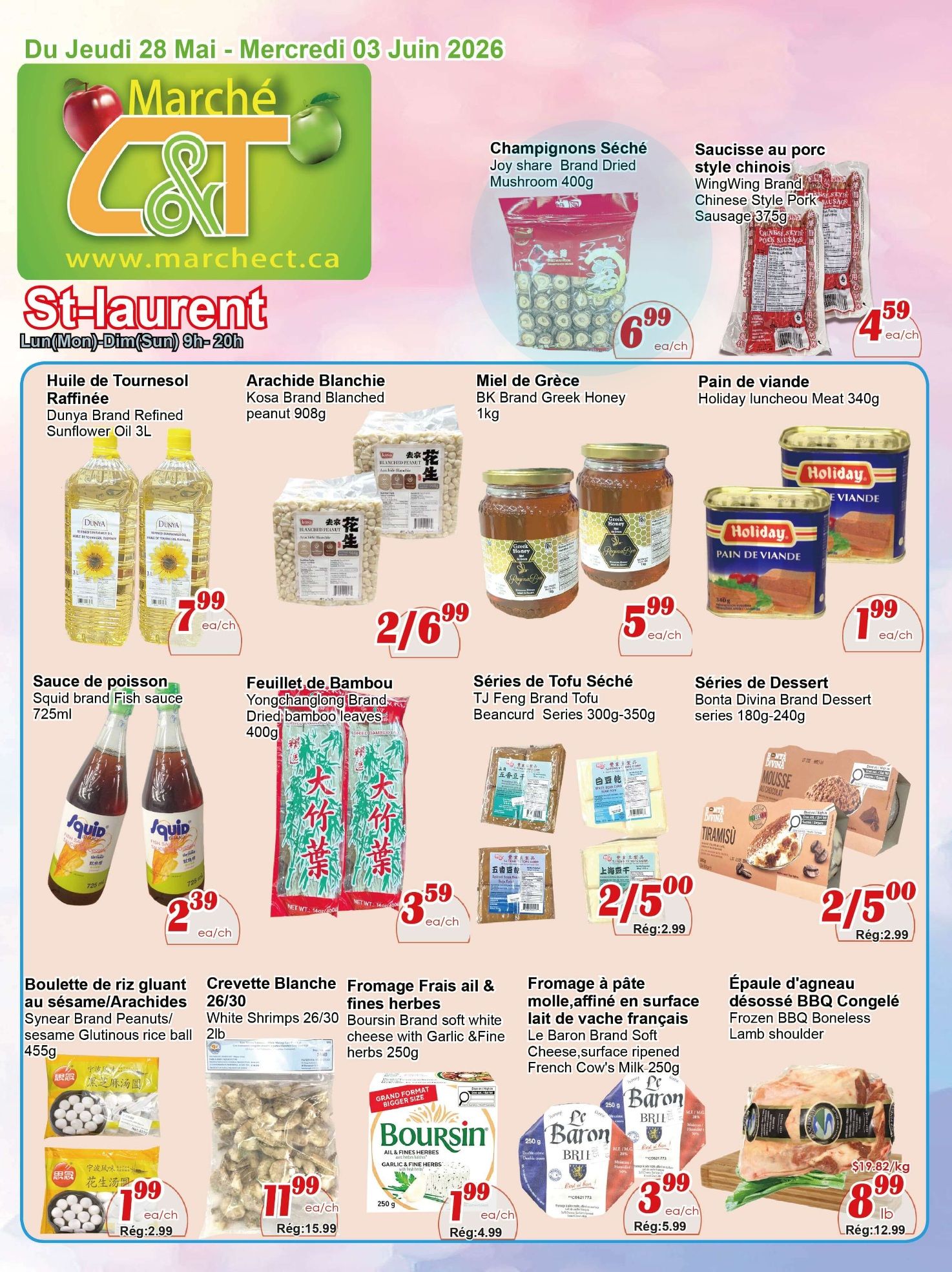 Marche C&T (St. Laurent) Flyer May 28 to June 3