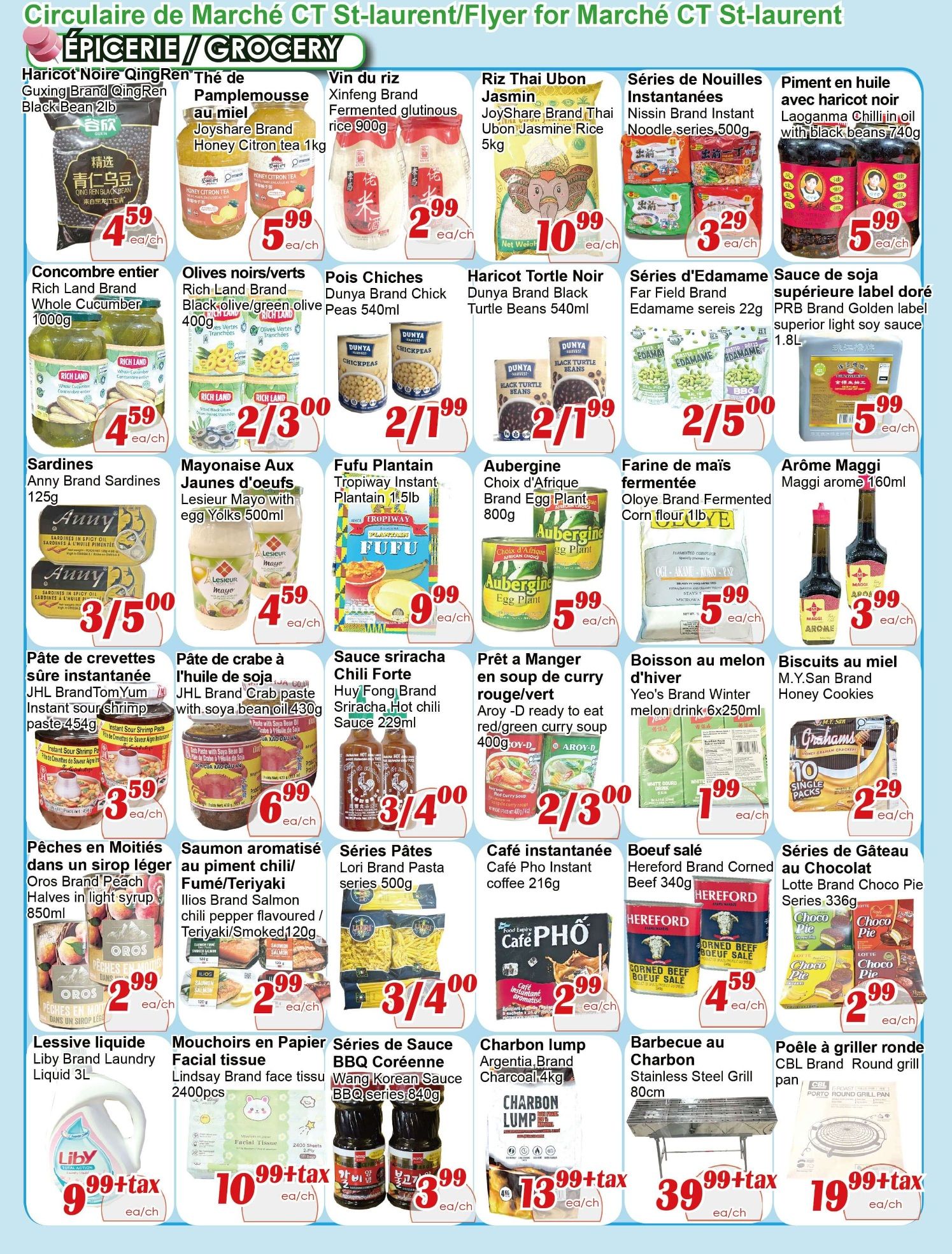 Marche C&T (St. Laurent) Flyer May 28 to June 3
