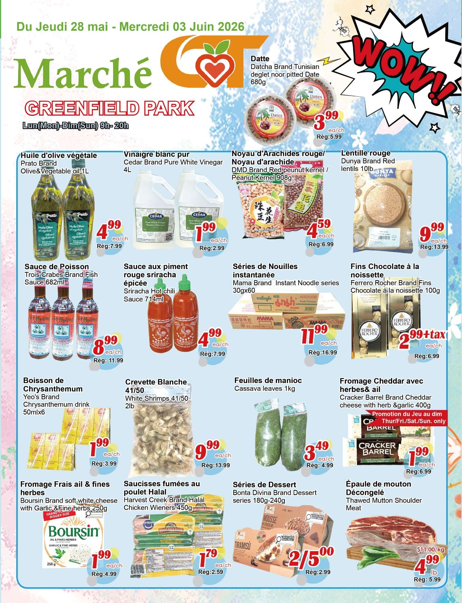 Marche C&T (Greenfield Park) Flyer May 28 to June 3