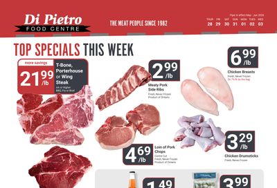 Di Pietro Food Centre Flyer May 28 to June 3