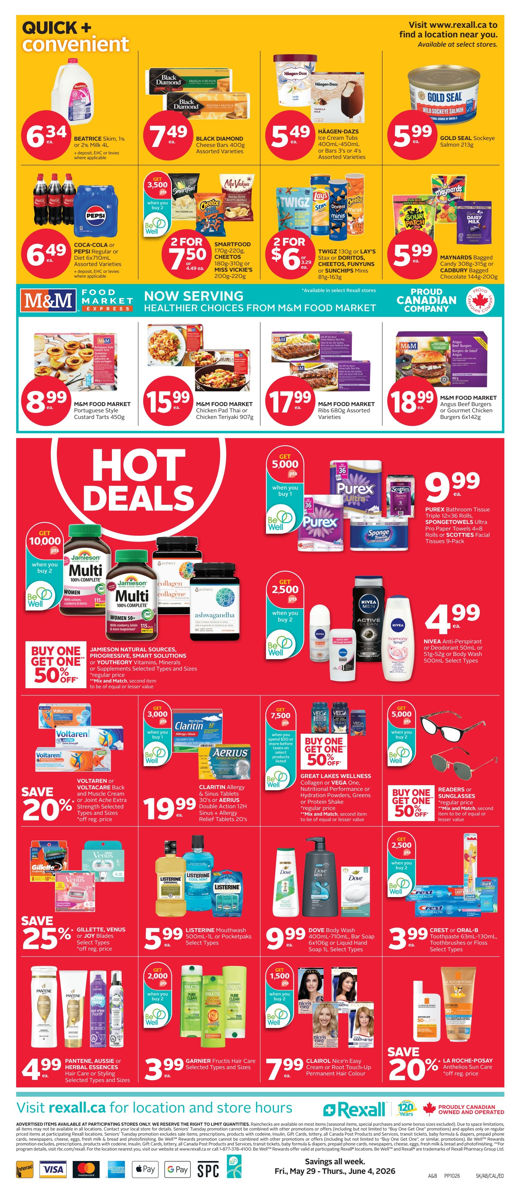 Rexall (AB, SK) Flyer May 29 to June 4