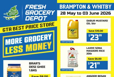 Fresh Grocery Depot Flyer May 28 to June 3
