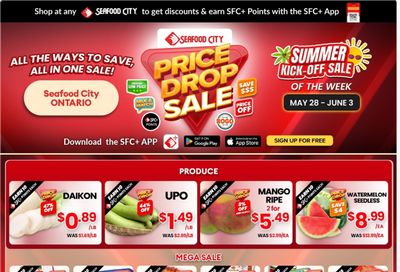 Seafood City Supermarket (ON) Flyer May 28 to June 3