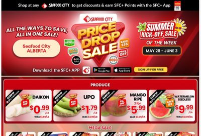 Seafood City Supermarket (AB) Flyer May 28 to June 3