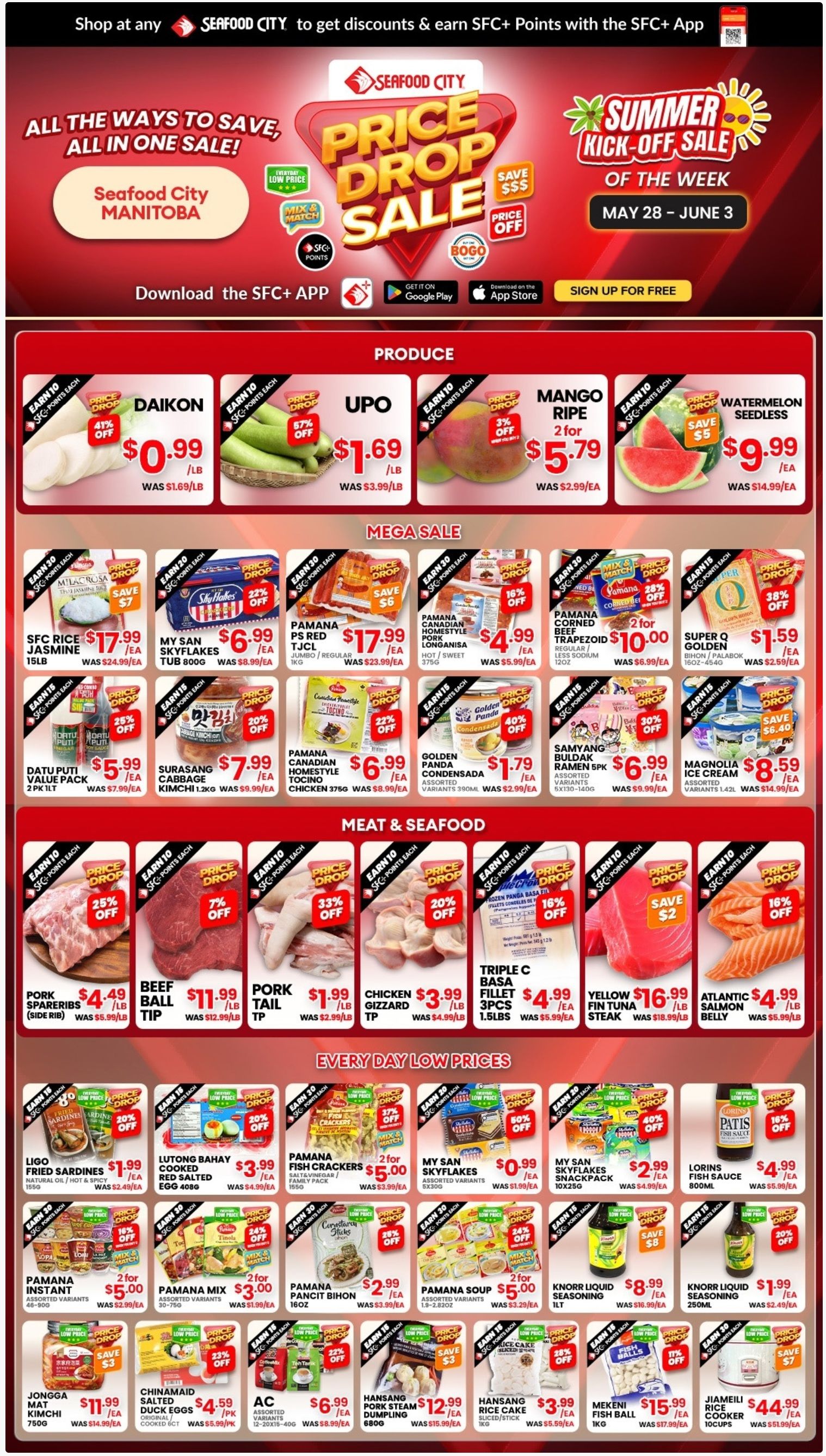 Seafood City Supermarket (MB) Flyer May 28 to June 3