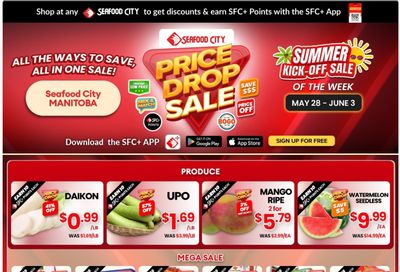 Seafood City Supermarket (MB) Flyer May 28 to June 3