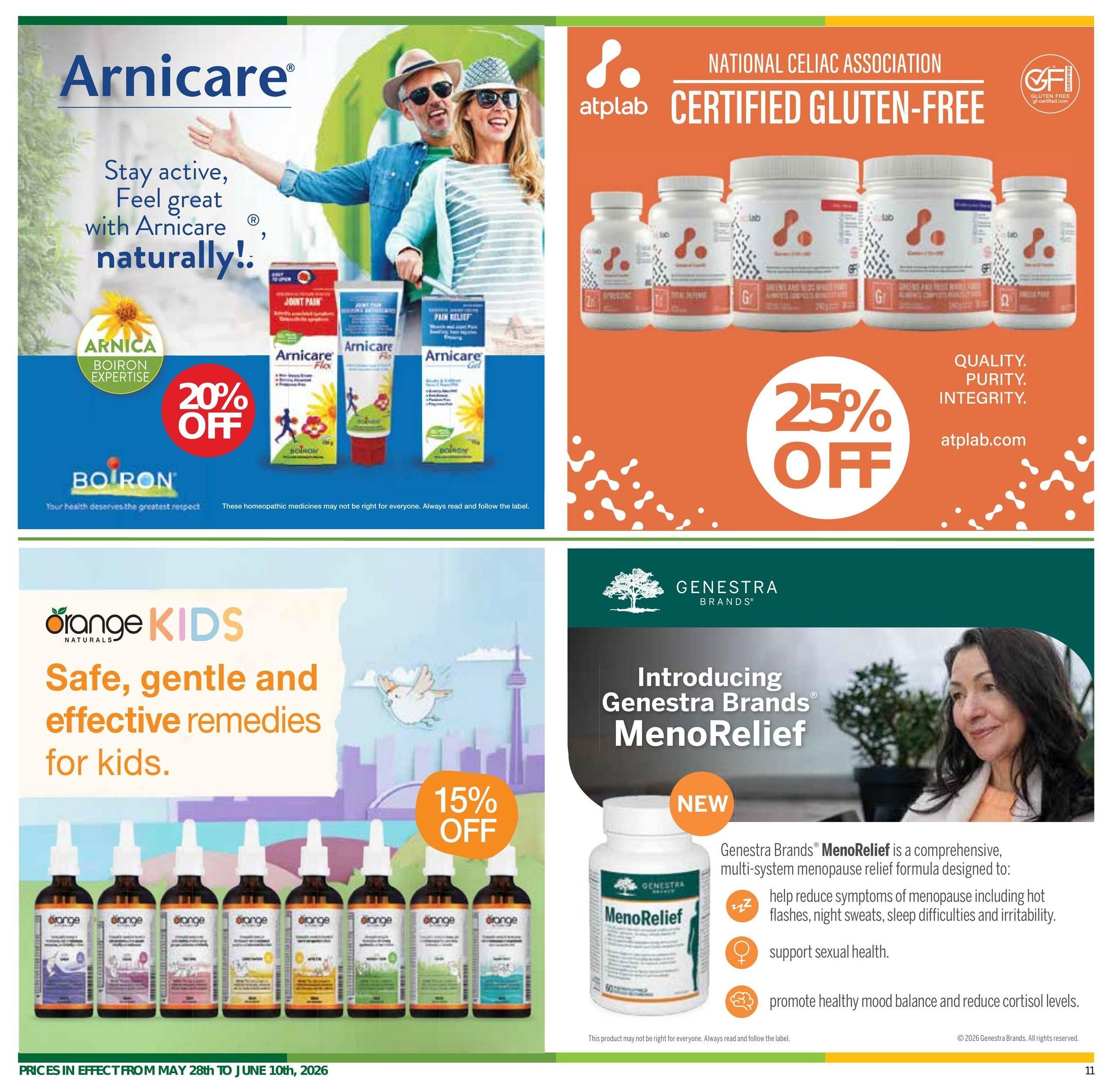 Nature's Emporium Bi-Weekly Flyer May 28 to June 10