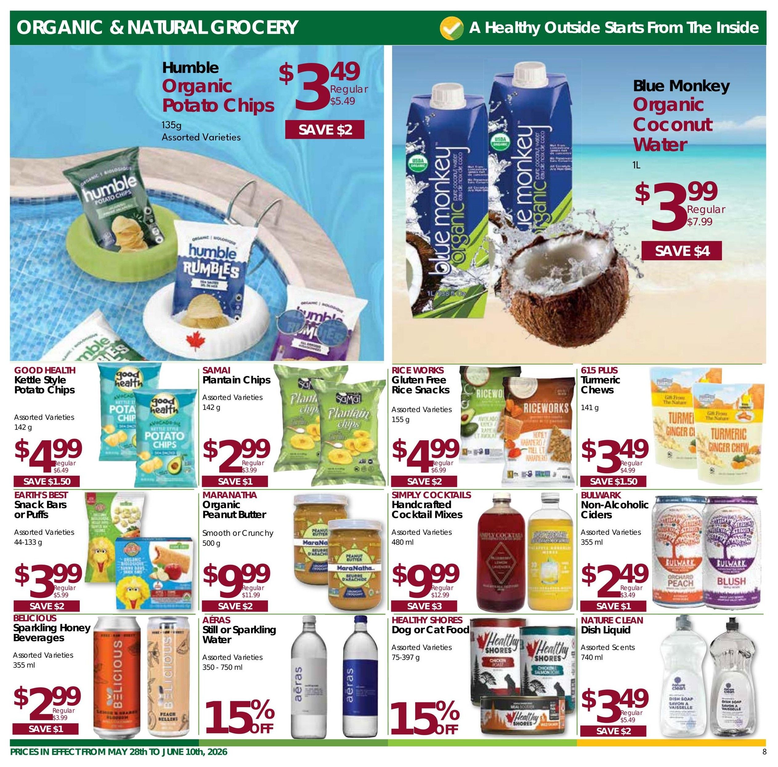 Nature's Emporium Bi-Weekly Flyer May 28 to June 10