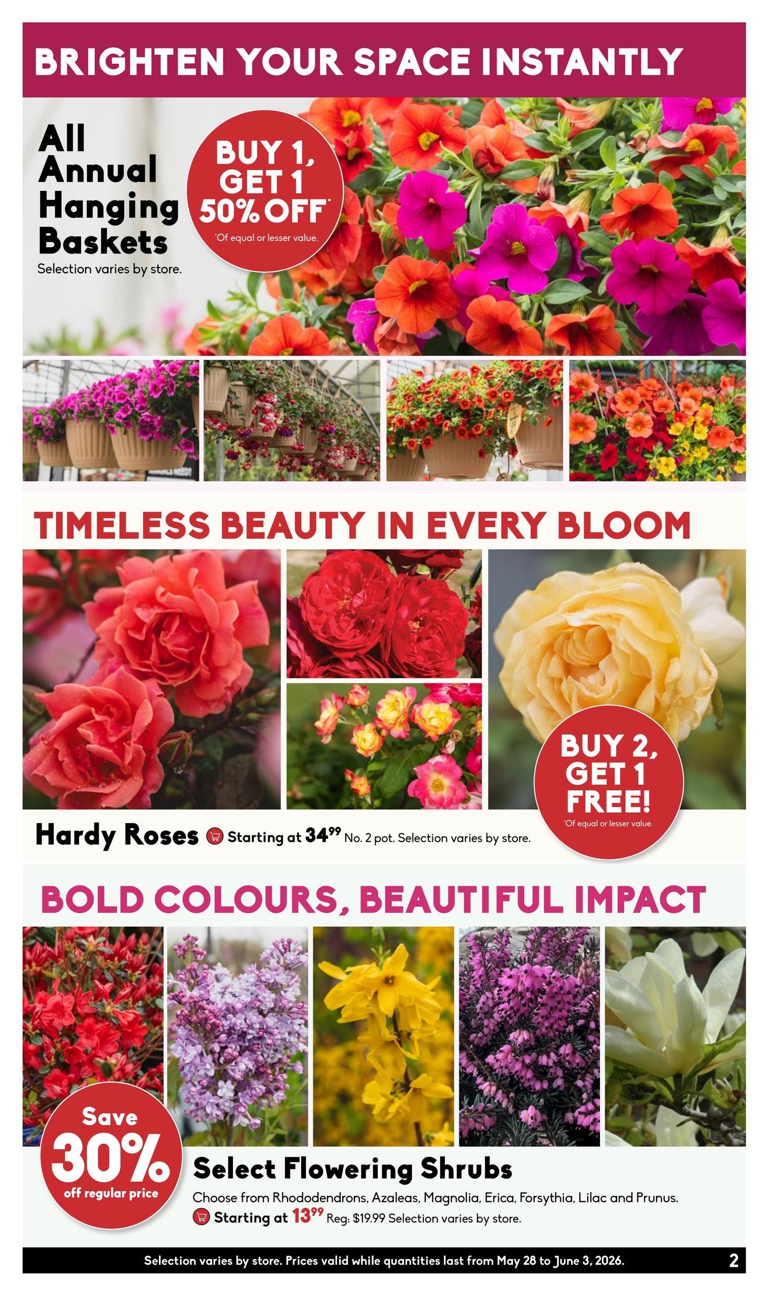 Sheridan Nurseries Flyer May 28 to June 3