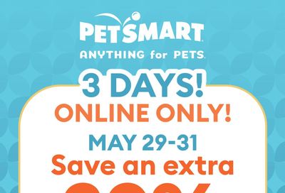 PetSmart Online Flyer May 29 to 31