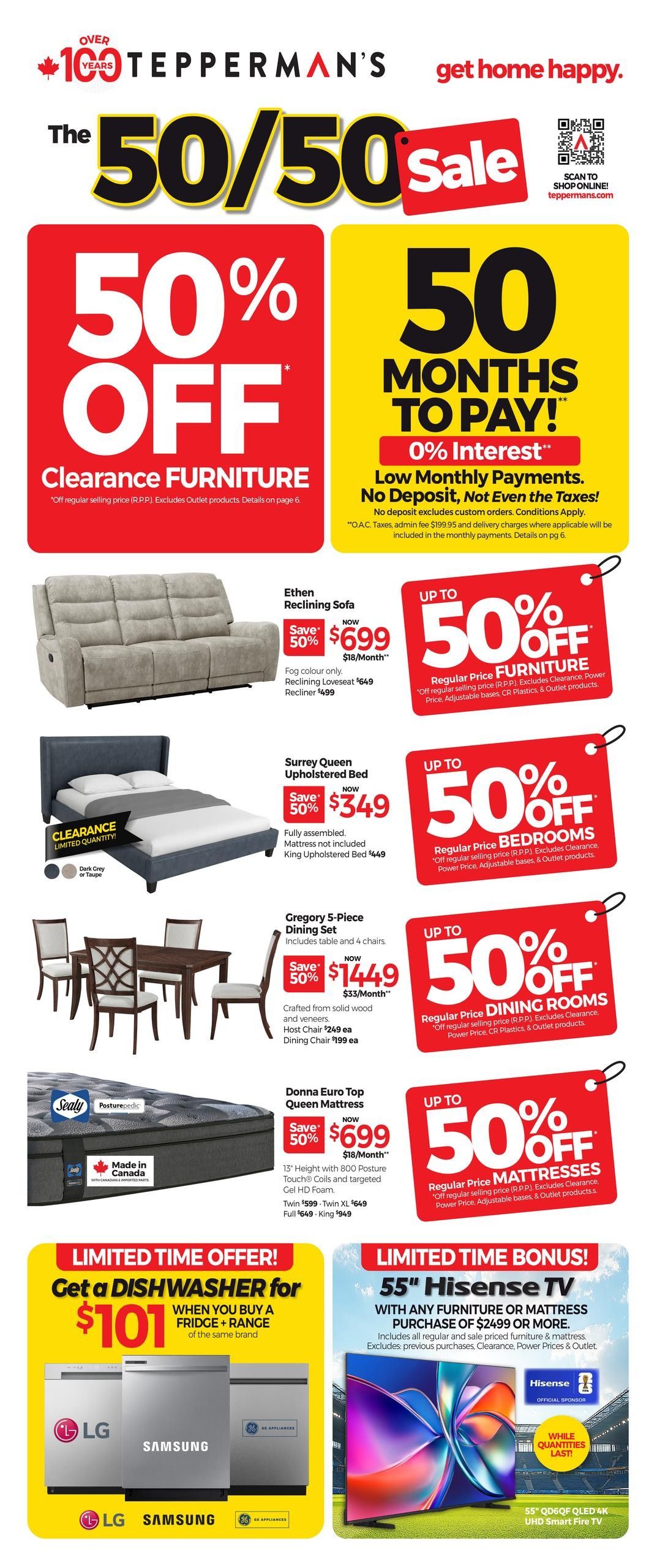 Tepperman's Flyer May 29 to June 3