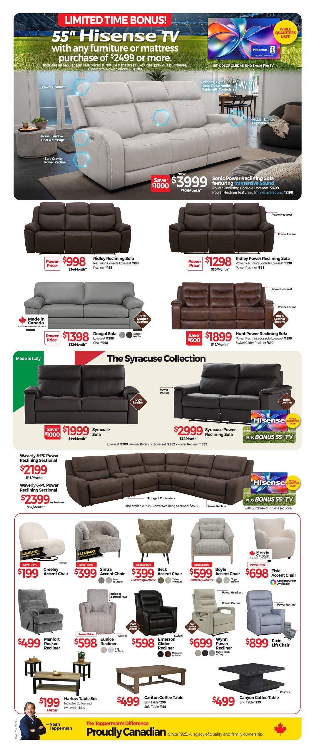 Tepperman's Flyer May 29 to June 3