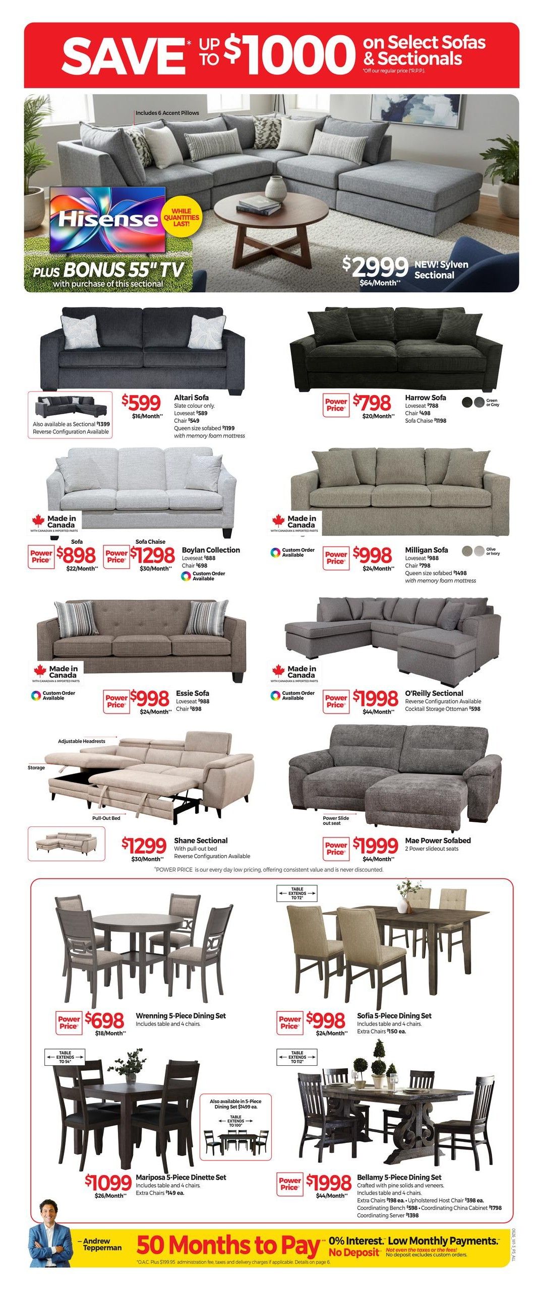 Tepperman's Flyer May 29 to June 3