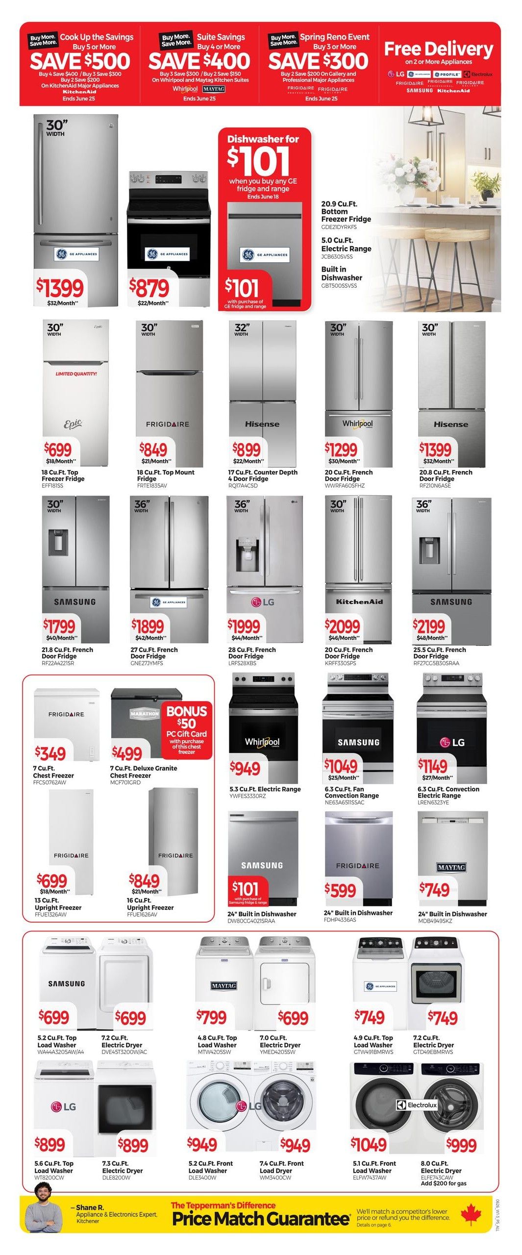 Tepperman's Flyer May 29 to June 3