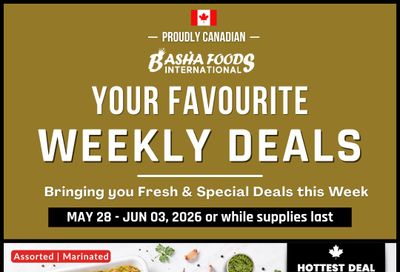 Basha Foods International Flyer May 28 to June 3