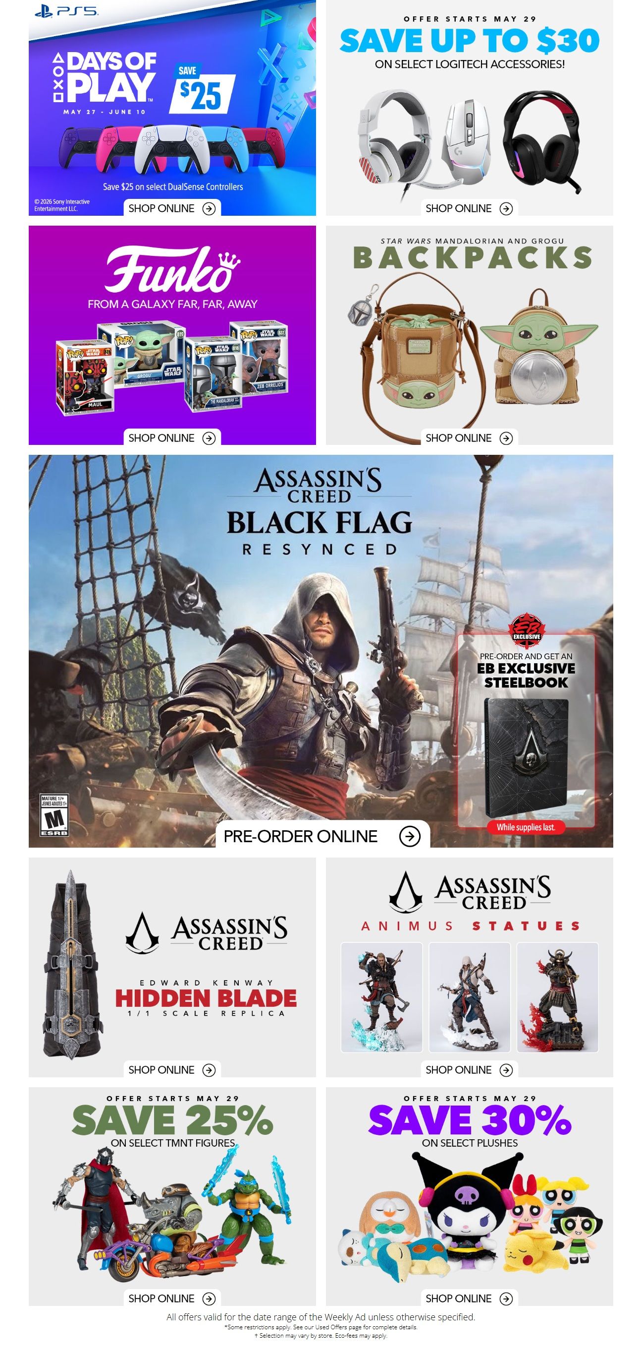 EB Games Flyer May 28 to June 3