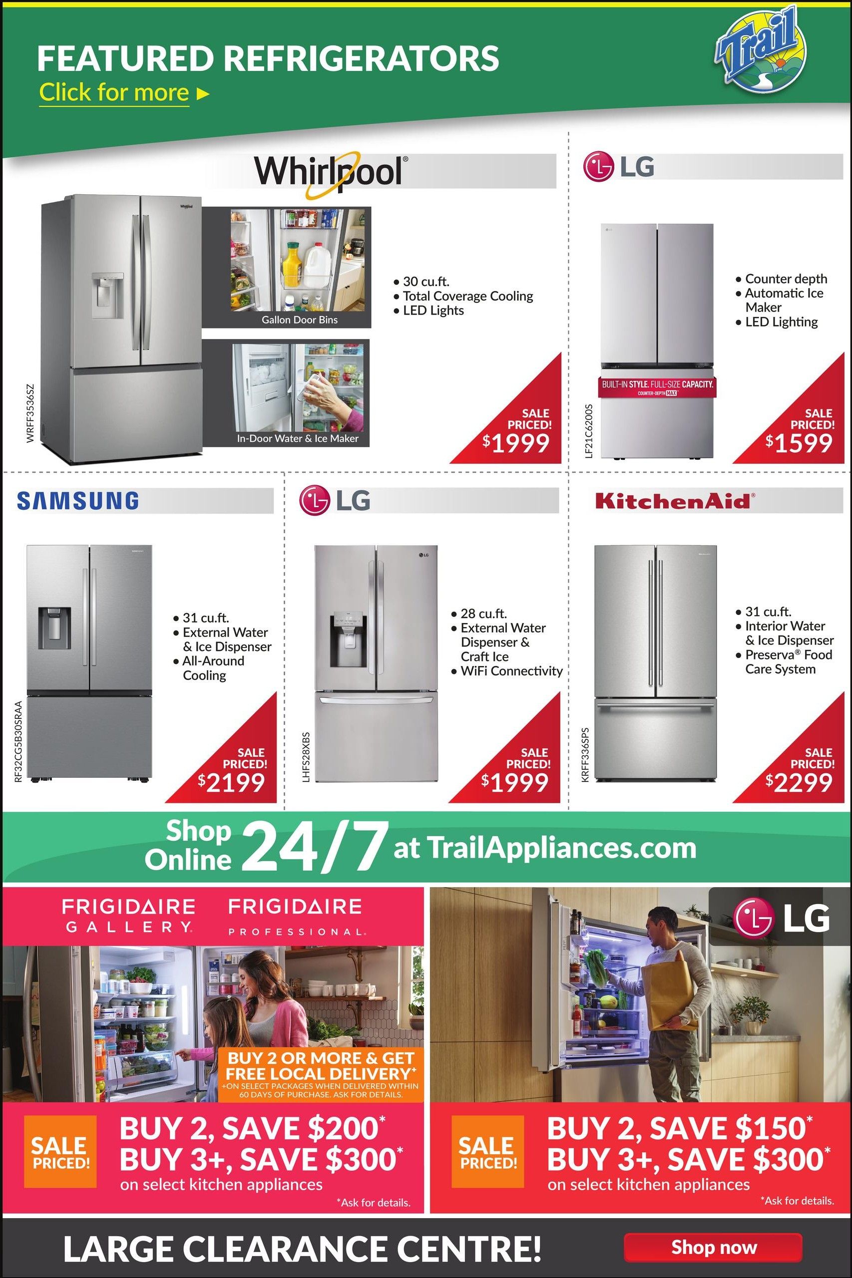 Trail Appliances (AB & SK) Flyer May 28 to June 3
