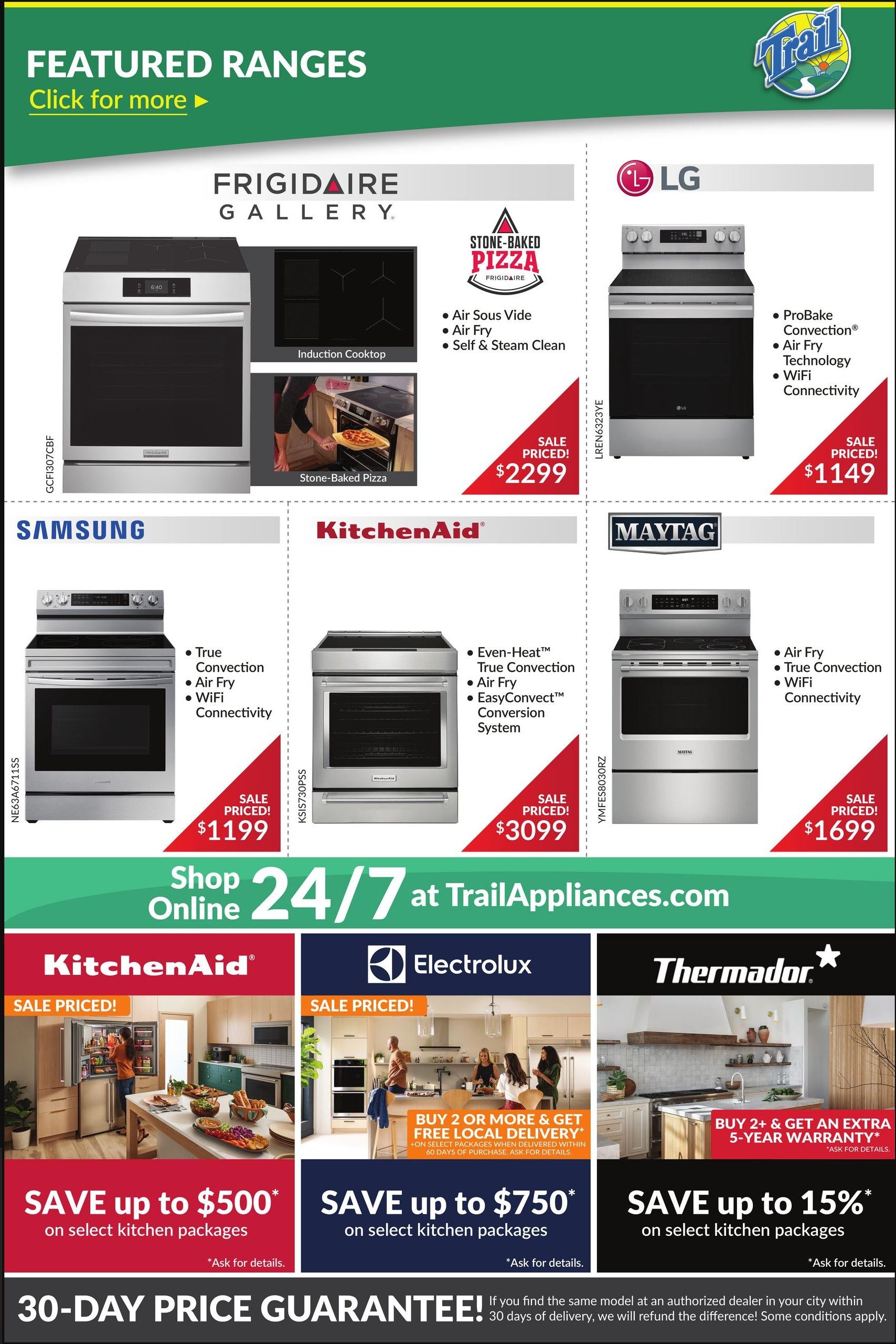 Trail Appliances (AB & SK) Flyer May 28 to June 3