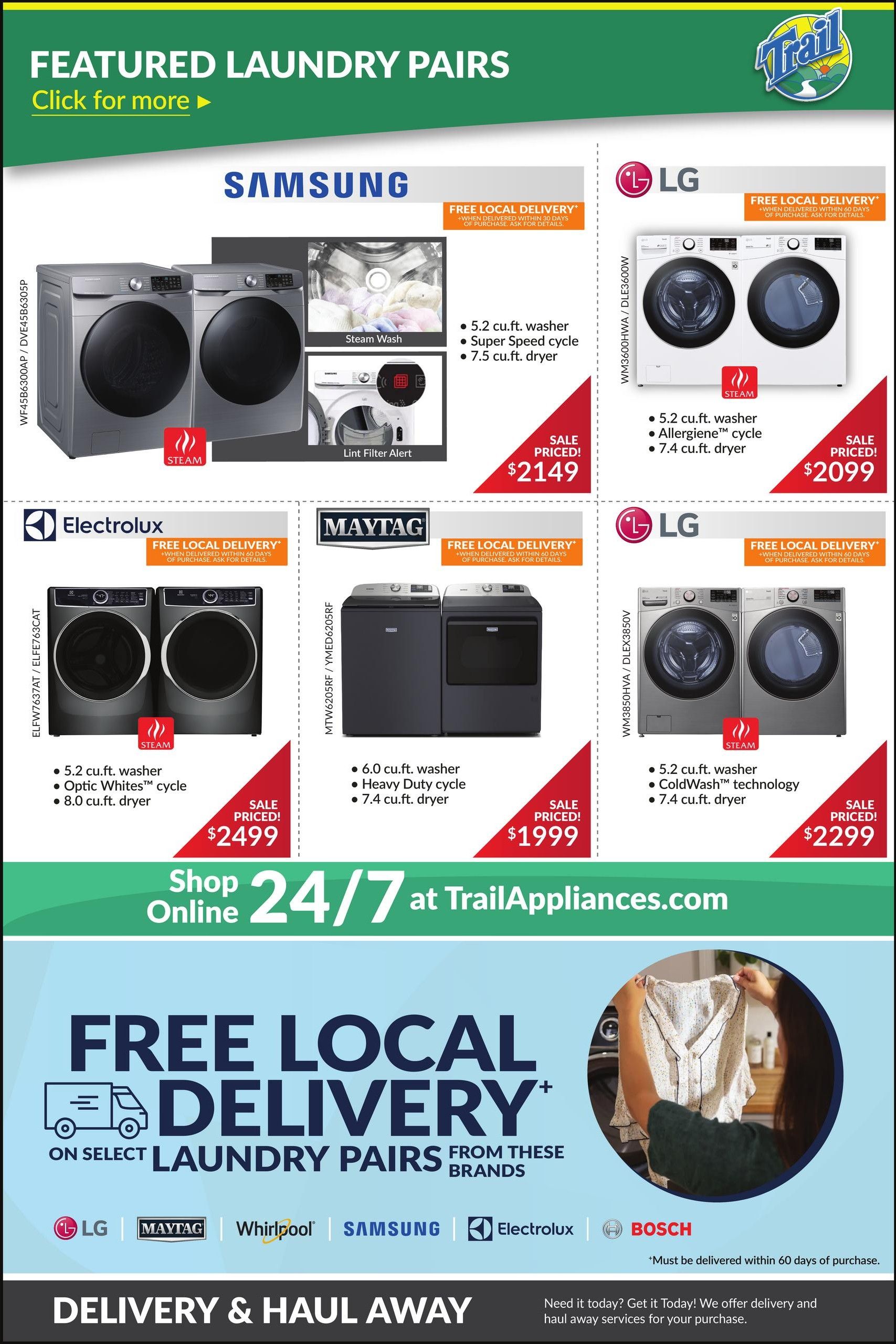 Trail Appliances (AB & SK) Flyer May 28 to June 3