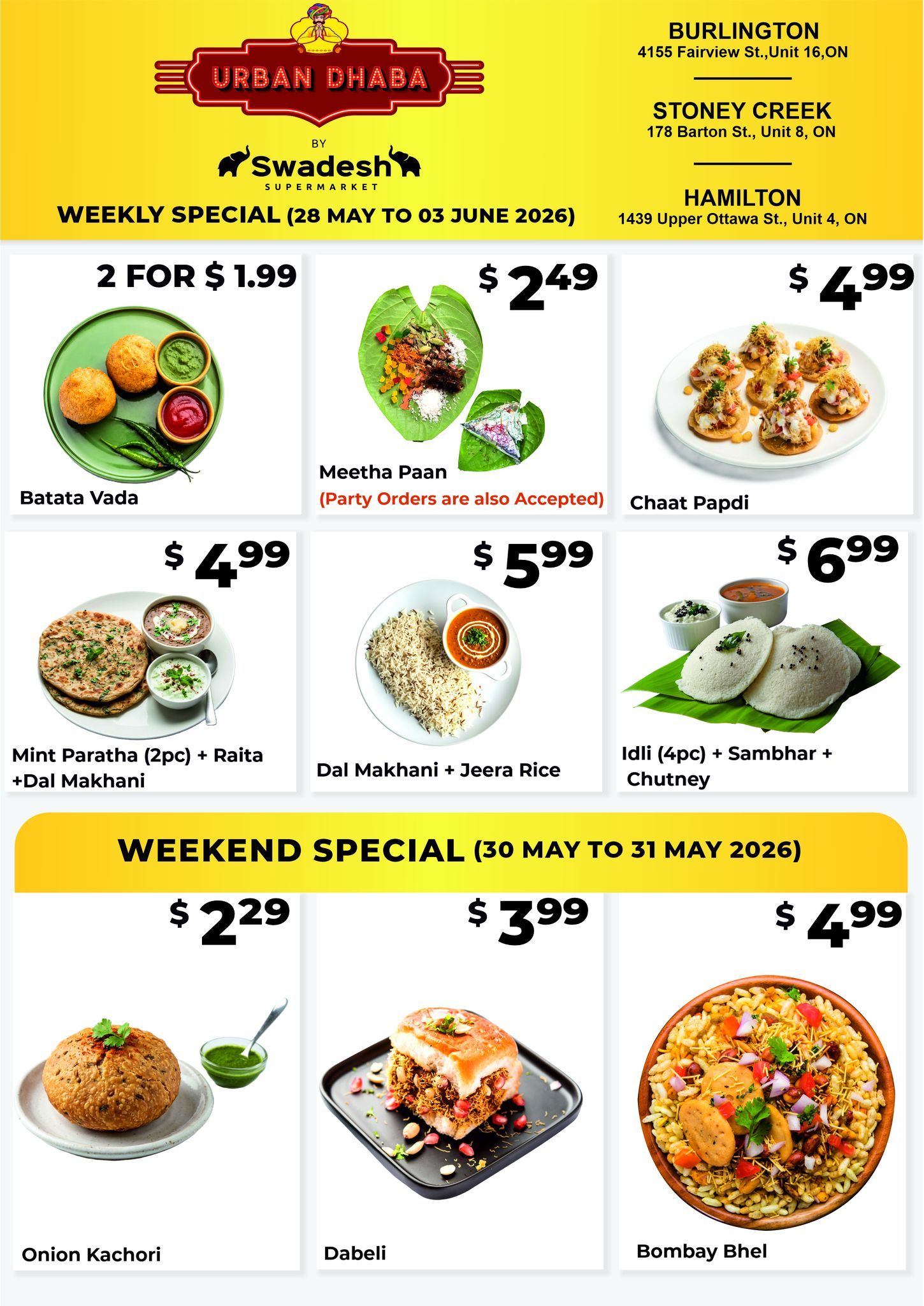 Swadesh Supermarket Flyer May 28 to June 3