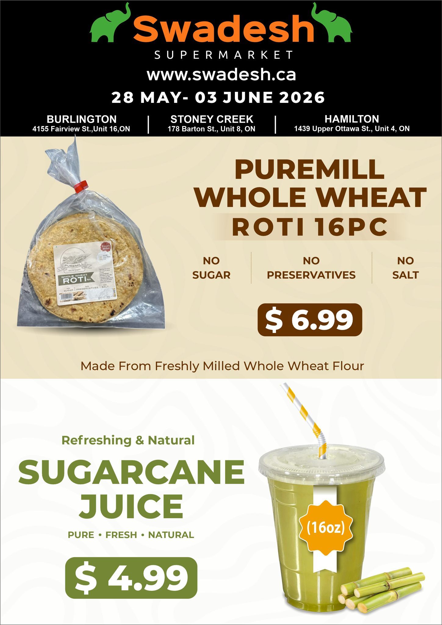 Swadesh Supermarket Flyer May 28 to June 3