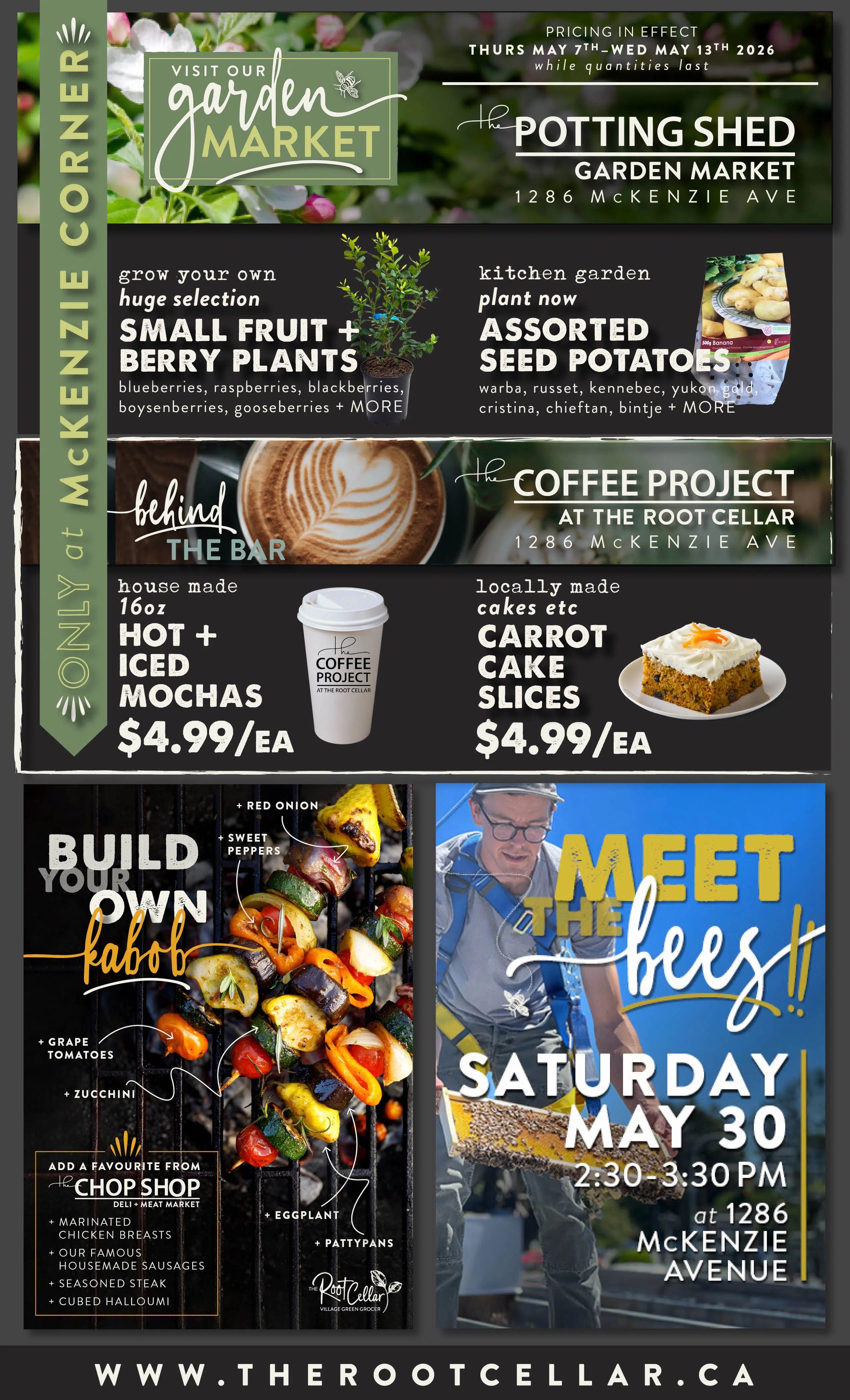 The Root Cellar Flyer May 28 to June 3