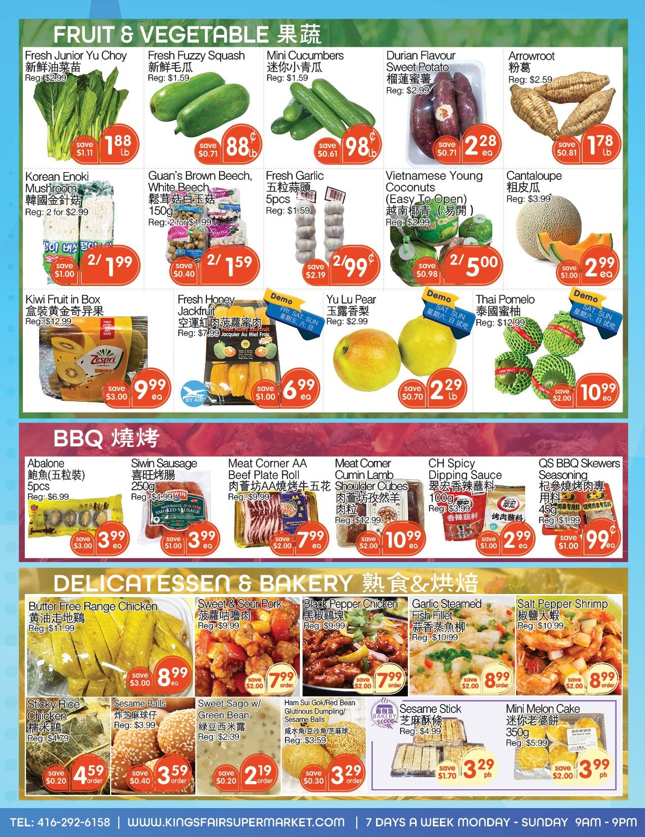 Kings Fair Supermarket Flyer May 28 to June 3