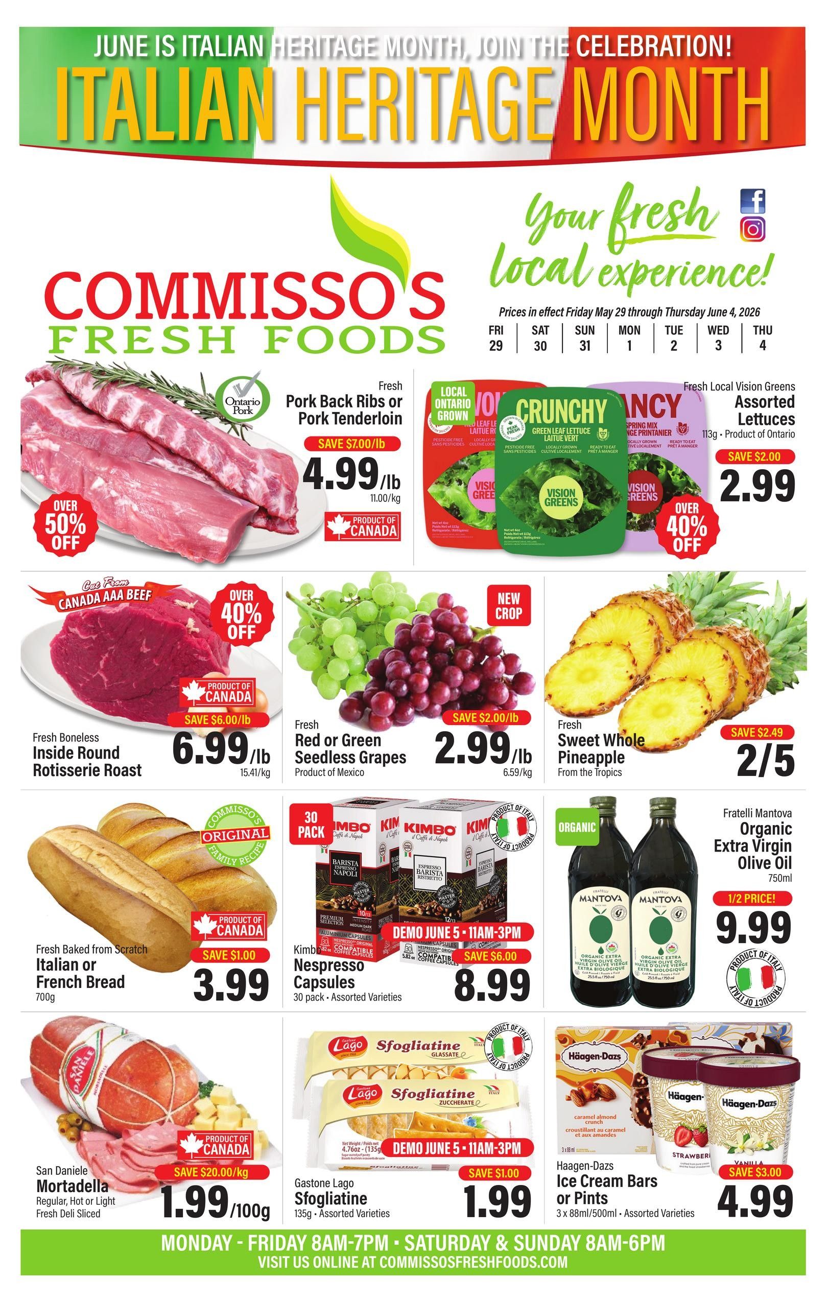 Commisso's Fresh Foods Flyer May 29 to June 4