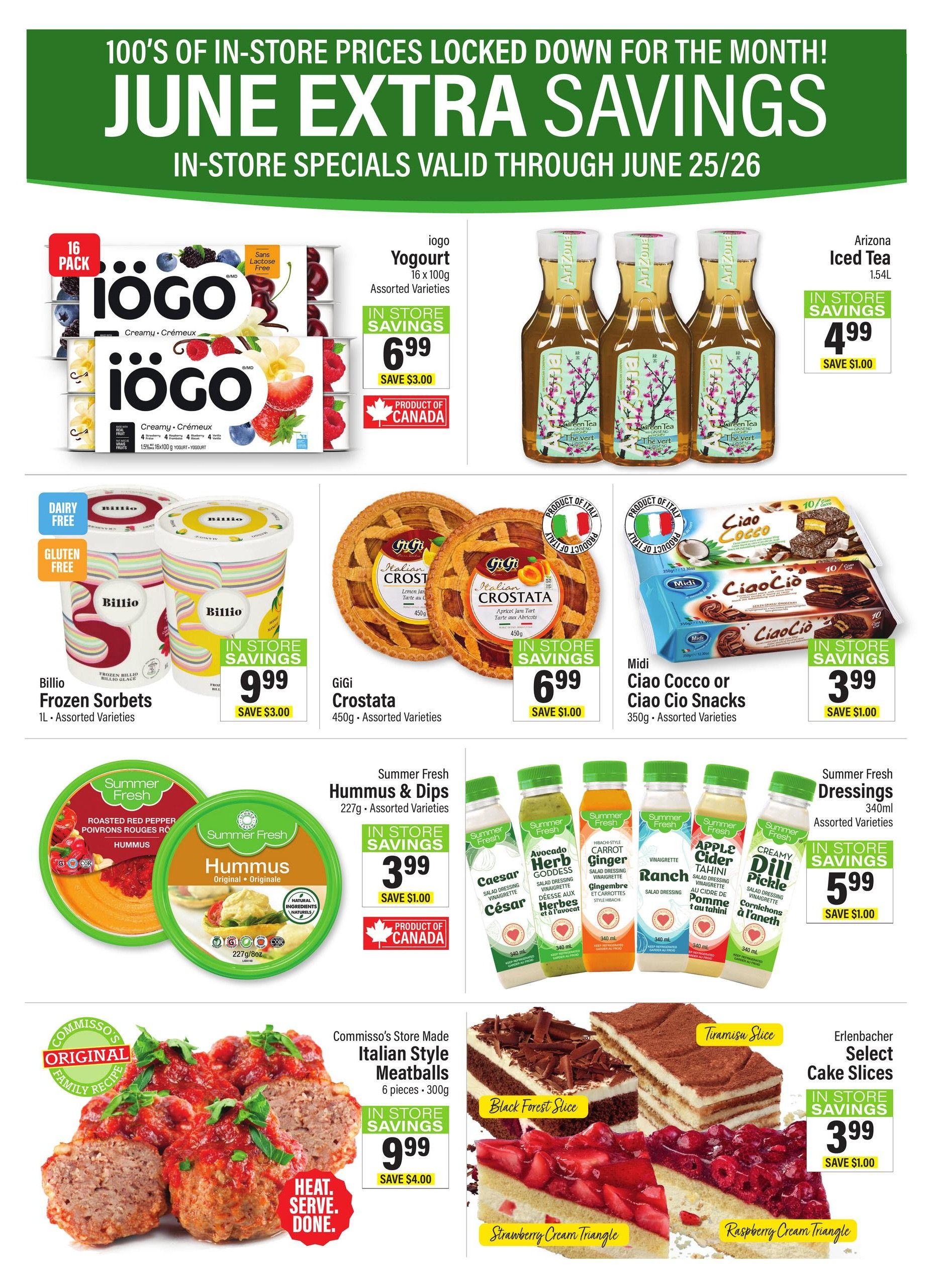 Commisso's Fresh Foods Flyer May 29 to June 4
