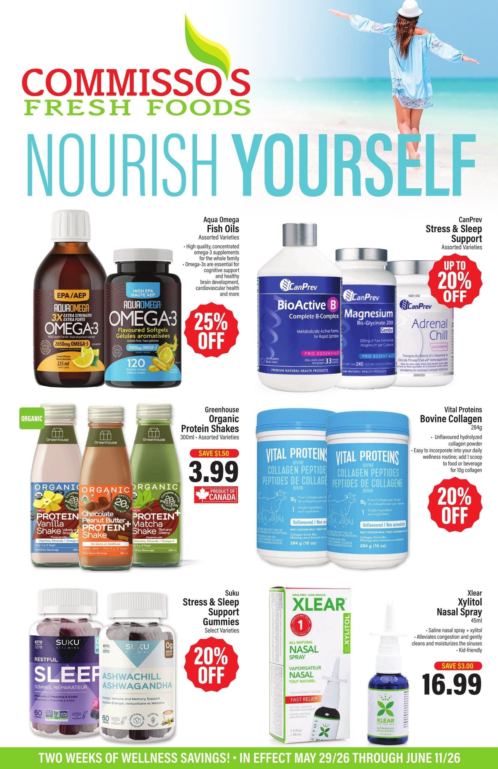 Commisso's Fresh Foods Wellness Flyer May 29 to June 11