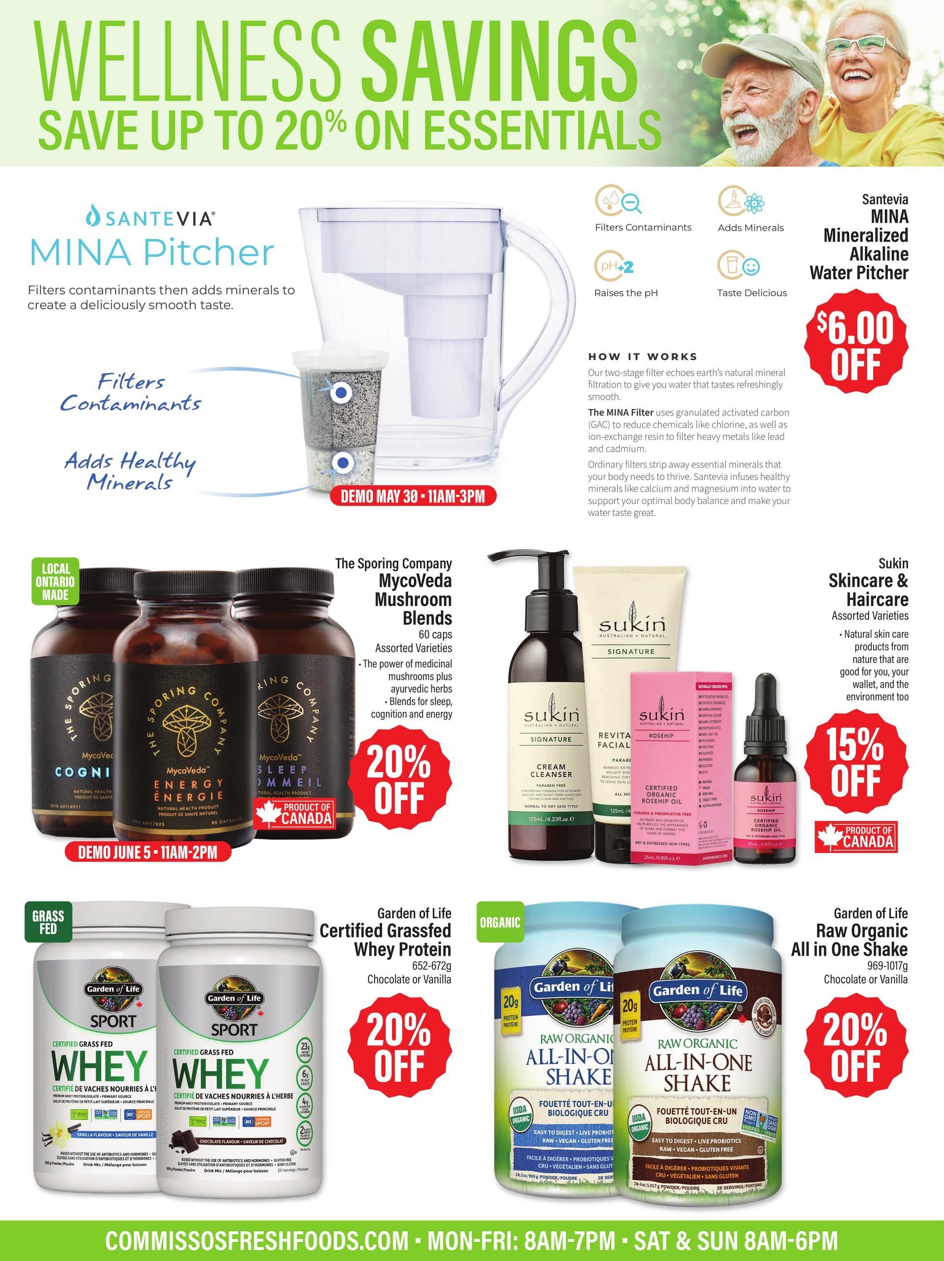 Commisso's Fresh Foods Wellness Flyer May 29 to June 11