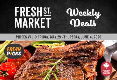 Fresh St. Market Flyer May 29 to June 4