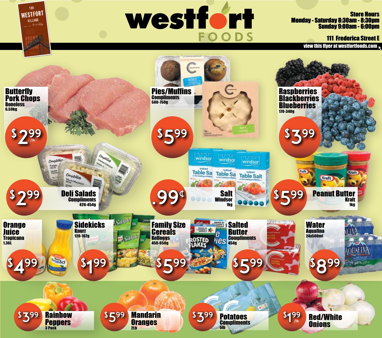 Westfort Foods Flyer May 29 to June 4