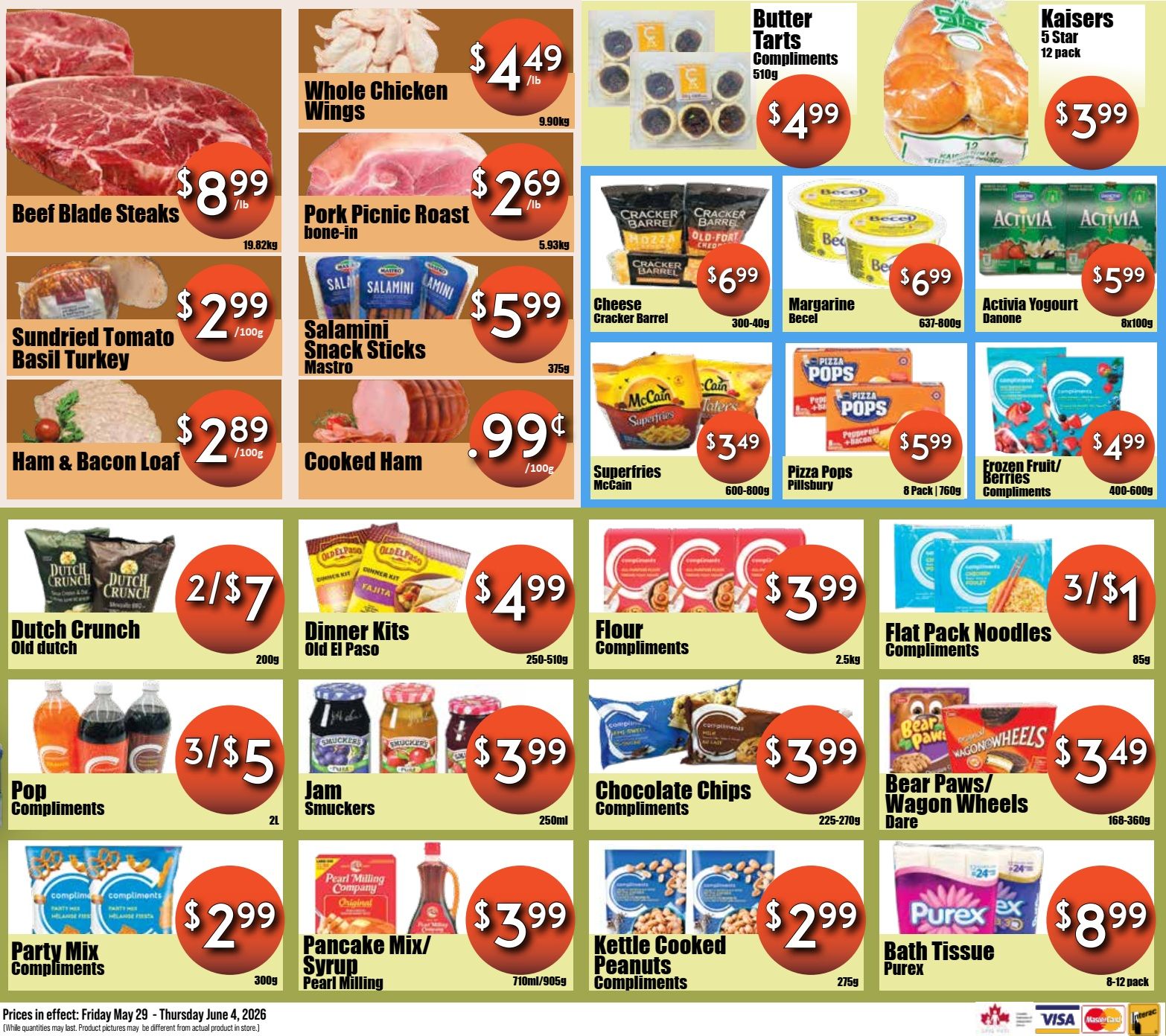 Westfort Foods Flyer May 29 to June 4