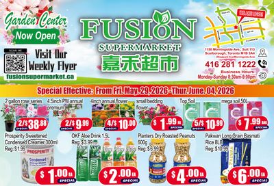 Fusion Supermarket (Scarborough) Flyer May 29 to June 4