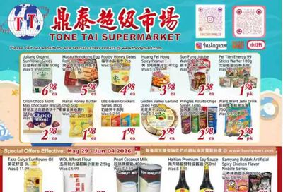 Tone Tai Supermarket Flyer May 29 to June 4