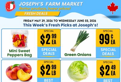 Joseph's Farm Market Flyer May 29 to June 3